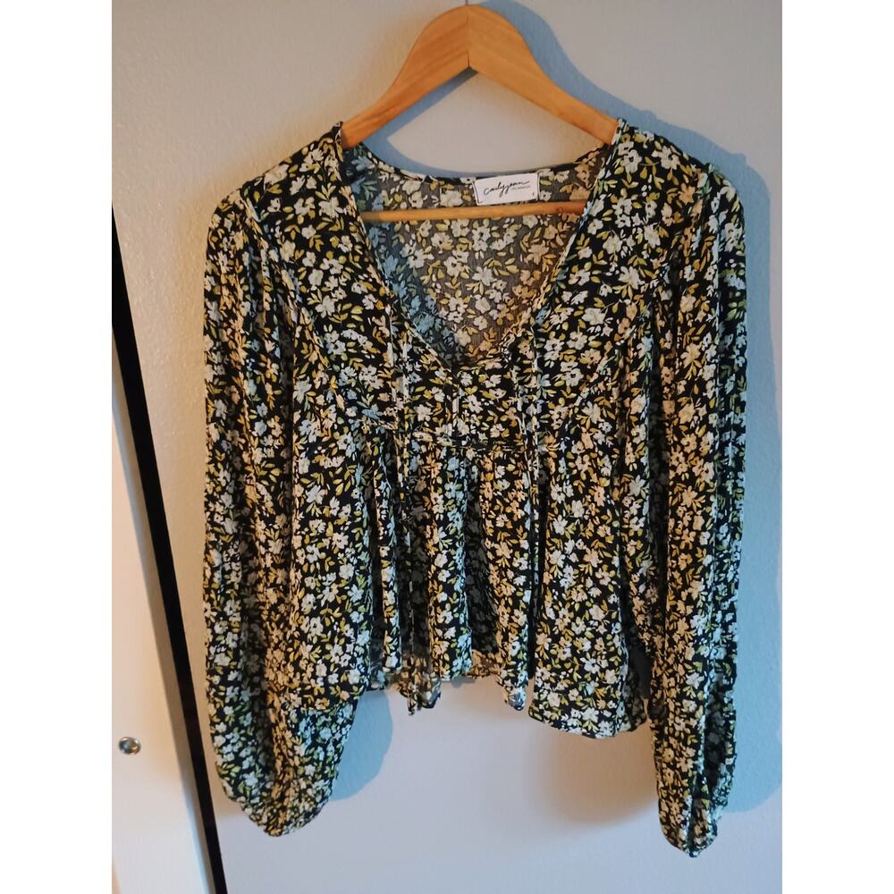 Women's Blouse size Large floral